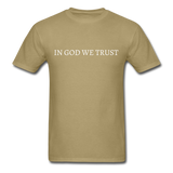 In God We Trust T-Shirt - khaki