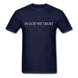 In God We Trust T-Shirt - navy