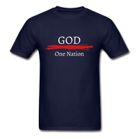 One Nation Under God T-Shirt - navy