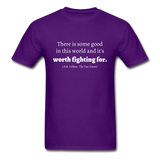 Good In This World T-Shirt - purple
