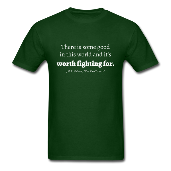 Good In This World T-Shirt - forest green