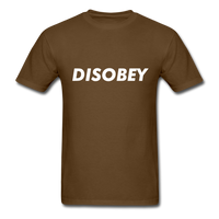 Disobey T-Shirt - brown