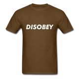 Disobey T-Shirt - brown
