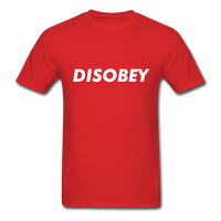 Disobey T-Shirt - red
