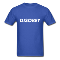 Disobey T-Shirt - royal blue