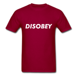 Disobey T-Shirt - dark red