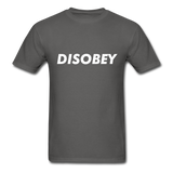 Disobey T-Shirt - charcoal