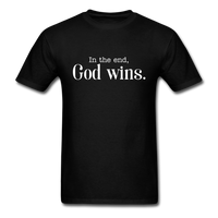 God Wins T-Shirt - black