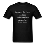 Fearless and Powerful T-Shirt - black