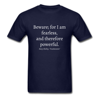 Fearless and Powerful T-Shirt - navy