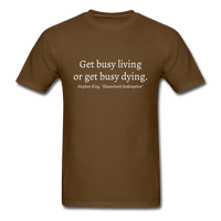 Livin' or Dyin' T-Shirt - brown