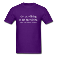 Livin' or Dyin' T-Shirt - purple