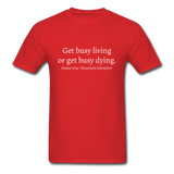 Livin' or Dyin' T-Shirt - red
