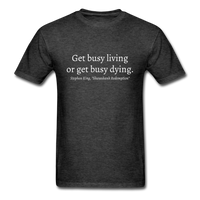 Livin' or Dyin' T-Shirt - heather black