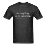 Livin' or Dyin' T-Shirt - heather black
