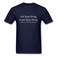 Livin' or Dyin' T-Shirt - navy