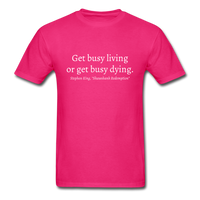 Livin' or Dyin' T-Shirt - fuchsia