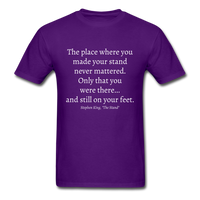 Still On Your Feet T-Shirt - purple