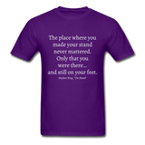 Still On Your Feet T-Shirt - purple
