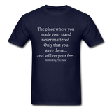 Still On Your Feet T-Shirt - navy