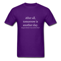 Tomorrow is Another Day T-Shirt - purple