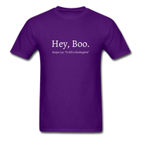 Hey, Boo T-Shirt - purple