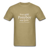 Stay Gold T-Shirt - khaki