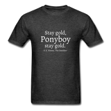 Stay Gold T-Shirt - heather black