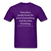 Value of Nothing T-Shirt - purple