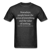 Value of Nothing T-Shirt - heather black