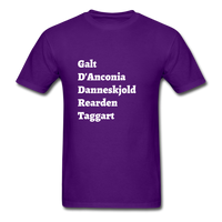 Atlas Shrugged T-Shirt - purple